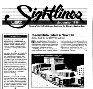 1988 Sightlines Newsletter